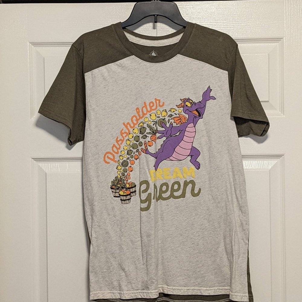 Unisex Epcot Flower & Garden 2020 Passholder Figment Shirt - Size M